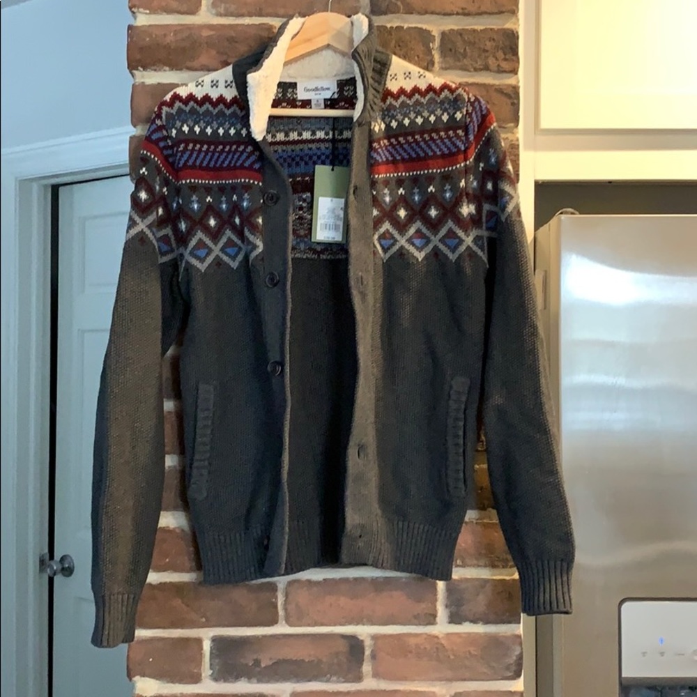 Men’s Sweater Goodfellow & Co Size S NWT